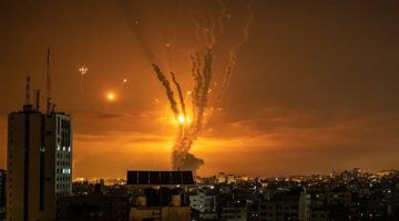 اعتراض صواريخ إيرانية في الأجواء اللبنانية