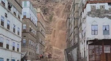 انهيارات صخرية.. تحذير شديد اللهجة لسكان هذه المناطق اليمنية