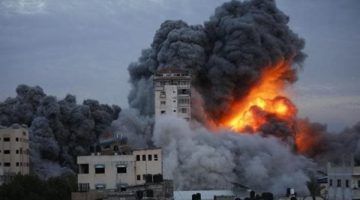 استشهاد 7 فلسطينيين في قصف إسرائيلي لشرق رفح