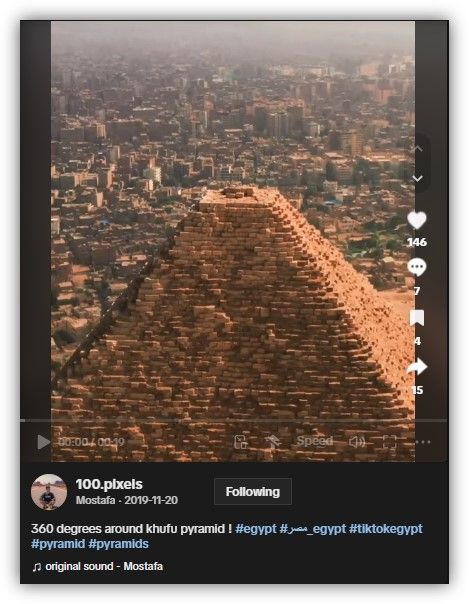 هل رُفع علم فلسطين فوق هرم خوفو بمصر تضامناً مع غزة؟ (فيديو)