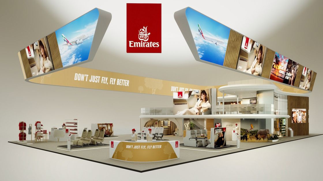 «طيران الإمارات» تستعرض أحدث عروضها خلال سوق السفر العربي 2024
