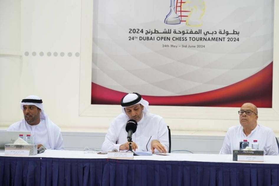 200 لاعب في بطولة دبي المفتوحة للشطرنج