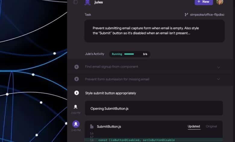 جوجل تكشف عن Jules – أداة ذكاء اصطناعي لإصلاح الأخطاء البرمجية
