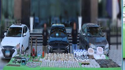 سقوط عنصرين شديدي الخطورة بحوزتهما مخدرات وأسلحة بقيمة 65 مليون جنيه في التجمع الأول - الخليج الان