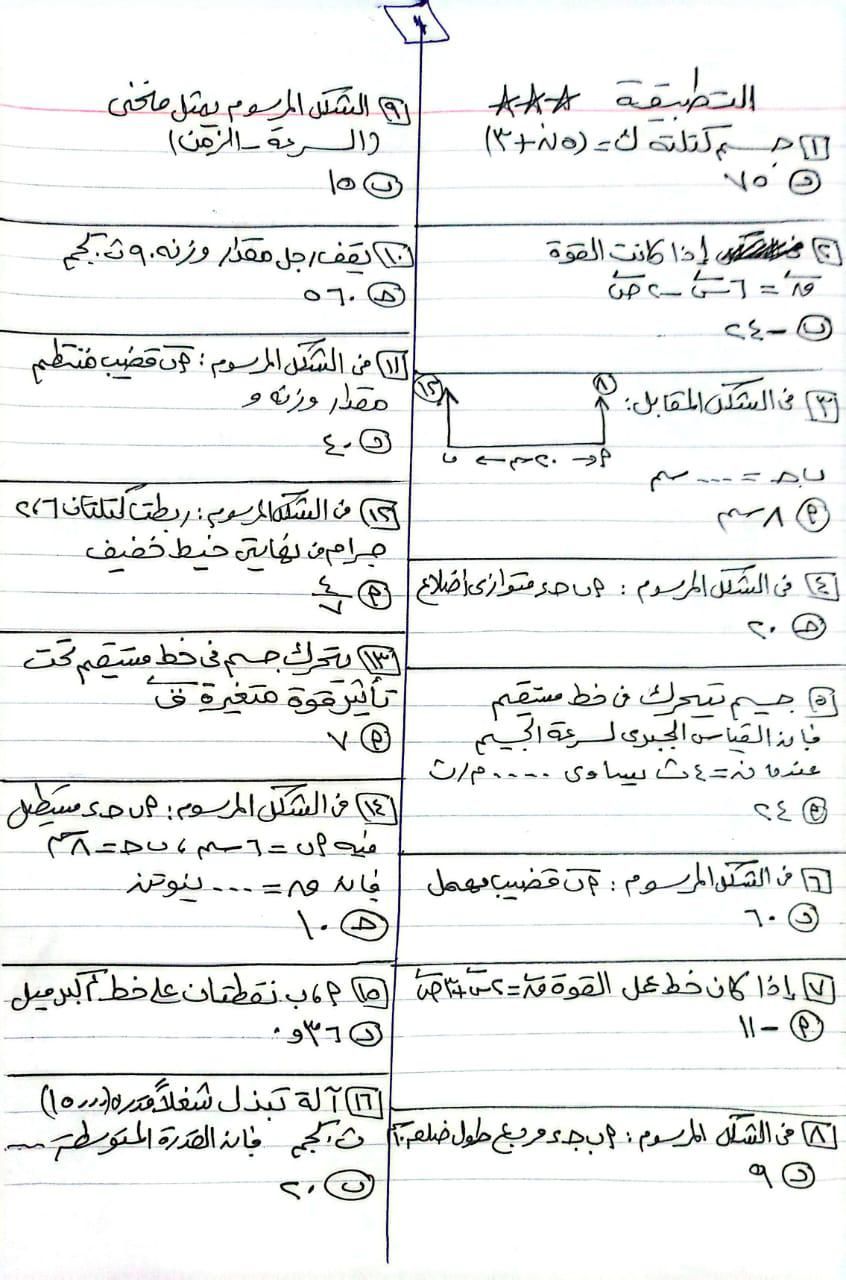 حل امتحان الرياضيات التطبيقية للثانوية العامة 2025 بعد انتهاء اللجان - الخليج الان