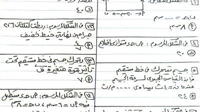 حل امتحان الرياضيات التطبيقية للثانوية العامة 2025 بعد انتهاء اللجان - الخليج الان