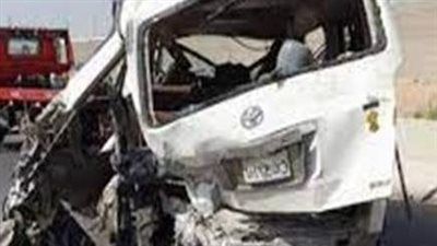انقـ ـلاب ميكروباص على طريق القاهرة الفيوم وإصابة 10 أشخاص - الخليج الان