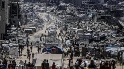خبير علاقات دولية: ما يسمى "المدينة الإنسانية" في جنوب غزة مخطط خبيث للتهجير القسري - الخليج الان