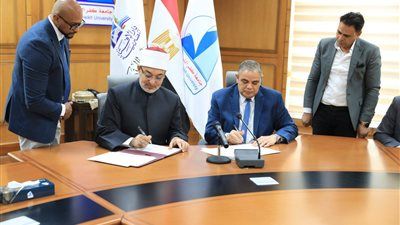 مذكرة تفاهم بين دار الإفتاء وجامعة كفر الشيخ لتوظيف الذكاء الاصطناعي في تطوير الفتوى وتعزيز الخطاب الديني - الخليج الان