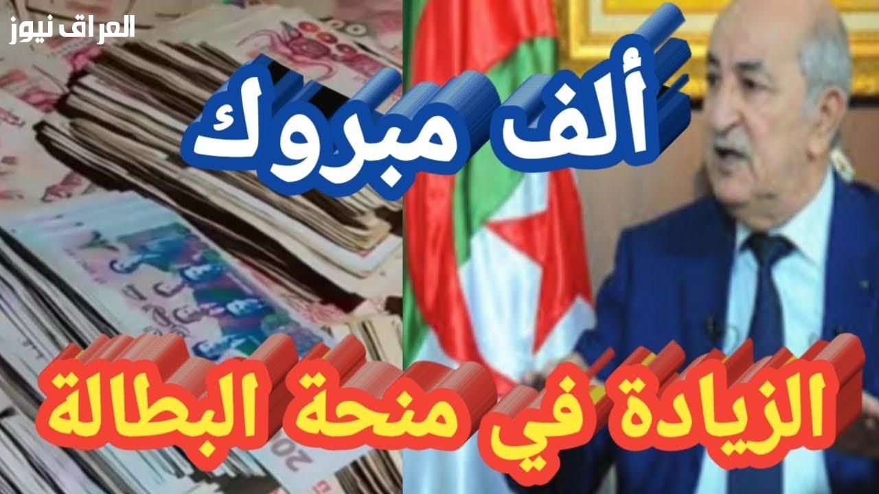 جدّد علطول .. تجديد منحة البطالة الجزائر 2025 ما تفكرش كتير