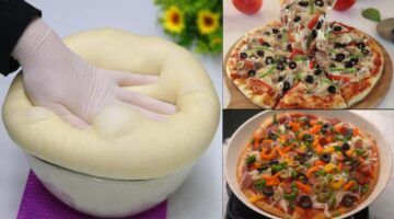 عجينة سهلة .. طريقة عمل عجينة البيتزا بتطلع طازة