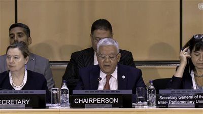تقديرا لدور مصر .. المستشار الدكتور حنفي جبالي يترأس إحدى جلسات المؤتمر العالمي السادس لرؤساء البرلمانات - الخليج الان