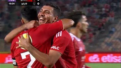 بهدفين دون رد.. الأهلي يفرض تقدمه على فاركو في الشوط الأول - الخليج الان