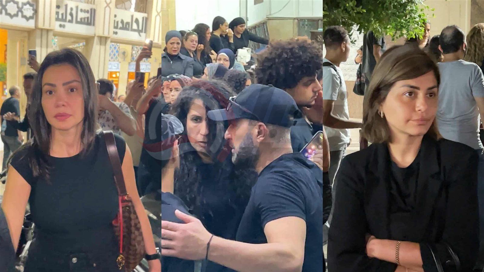 الكل حزين عليه.. نجوم الفن في عزاء مدير التصوير تيمور تيمور - الخليج الان