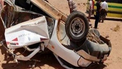 طالعين على أكل عيشهم.. انقـ ـلاب سيارة نصف نقل محملة بالعمال بالمنوفية - الخليج الان