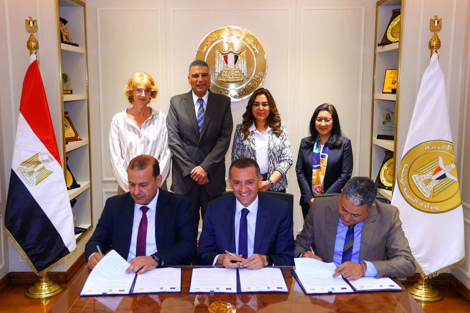شراكة بين الحكومة والاتحاد الأوروبي والأمم المتحدة لتنفيذ مشروعات تنموية بـ480 مليون جنيه|تفاصيل - الخليج الان