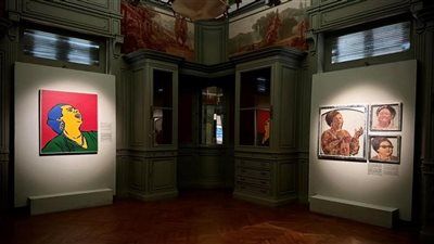 "صوت مصر".. معرض فني يحتفي بعبقرية أم كلثوم في قصر عائشة فهمي - الخليج الان