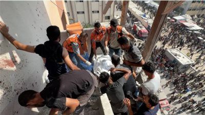 حصيلة مرعبة.. مجزرة إسرائيلية جديدة تستهدف صحفيين وطواقم طبية في غزة - الخليج الان