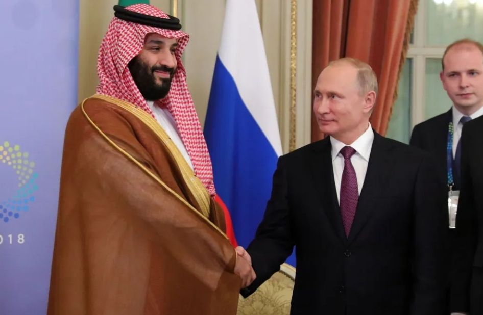 ولي العهد السعودي يتلقى رسالة خطية من بوتين.. ماذا جاء فيها؟ - الخليج الان