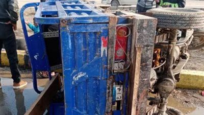 من أسرة واحدة.. مصرع مسن وإصابة 5 آخرين في حادث تصادم تروسيكل مع نقل ثقيل بسمالوط - الخليج الان