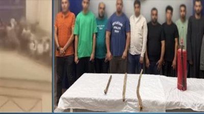 تفاصيل حدوث مشاجرة بين أهل عروسين وأفراد أمن إداري بإحدى القاعات ببني سويف - الخليج الان