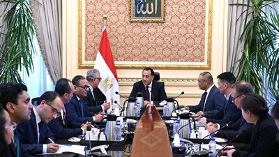 رئيس الوزراء يلتقي رئيس شركة "إيليت سولار" الصينية المُصنعة لمكونات محطات الطاقة الشمسية والرياح - الخليج الان