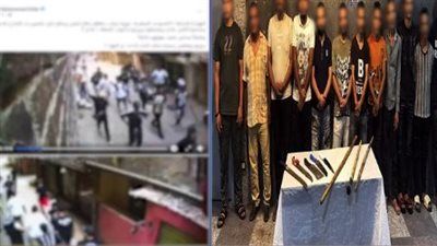 ضبط عدد من الأشخاص إثر مشاجرة بينهم بالأسلحة البيضاء بالقاهرة - الخليج الان