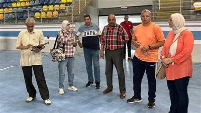 جولة تفقدية بصالة حسن مصطفى لمتابعة جاهزية استضافة البطولة الأفريقية للكرة الطائرة - الخليج الان