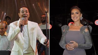 مي فاروق ومدحت صالح يتألقان في حفل غنائي بمهرجان ليالي مراسي - الخليج الان