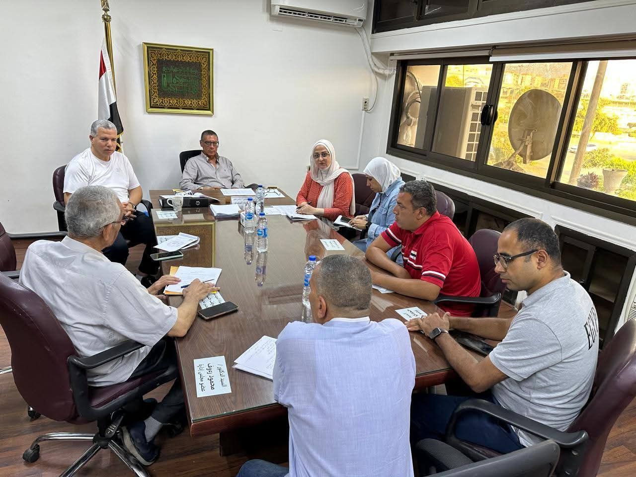 جولة تفقدية بصالة حسن مصطفى لمتابعة جاهزية استضافة البطولة الأفريقية للكرة الطائرة - الخليج الان