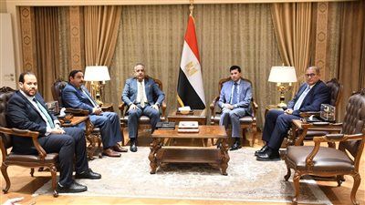 وزير الشباب والرياضة يلتقي رئيس جمعية رجال الأعمال الأفارقة لفتح فرص استثمارية في أفريقيا - الخليج الان