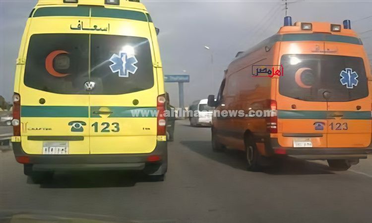 إصابة 6 عمال إثر سقوطهم أثناء صب سطح بالمنطقة الصناعية في مطوبس كفر الشيخ ونقلهم لمستشفي رشيد