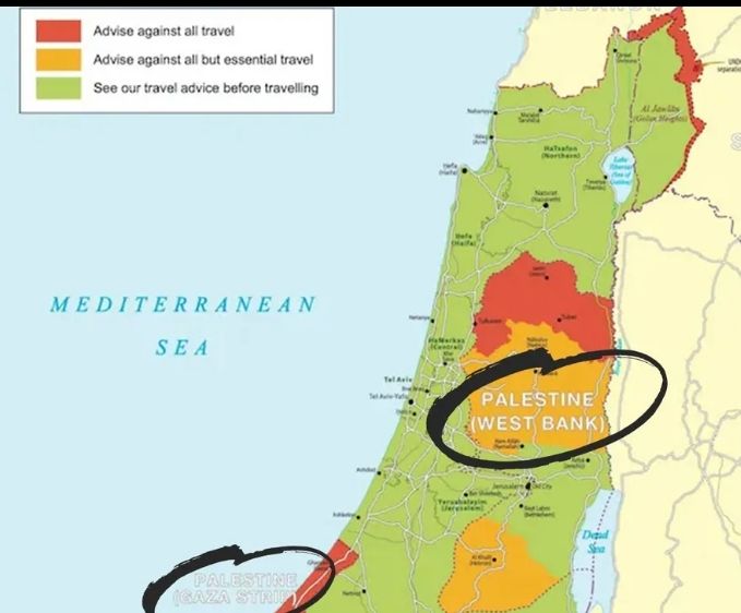 «بعد اعترافها بها».. بريطانيا تُدرج دولة فلسطين على خرائطها لأول مرة - الخليج الان