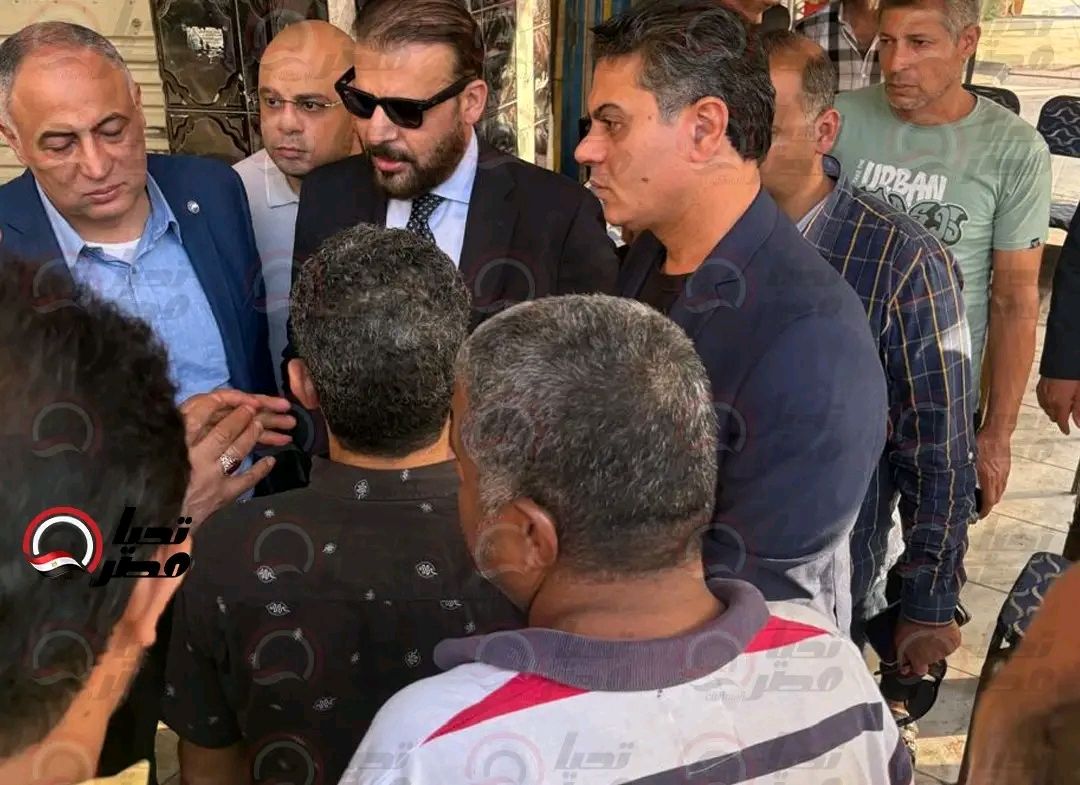 العريبى والبرى نواب مستقبل وطن بالشيوخ يقدمون واجب العزاء فى ضحايا حريق مصنع النسيج بالمحلة - الخليج الان