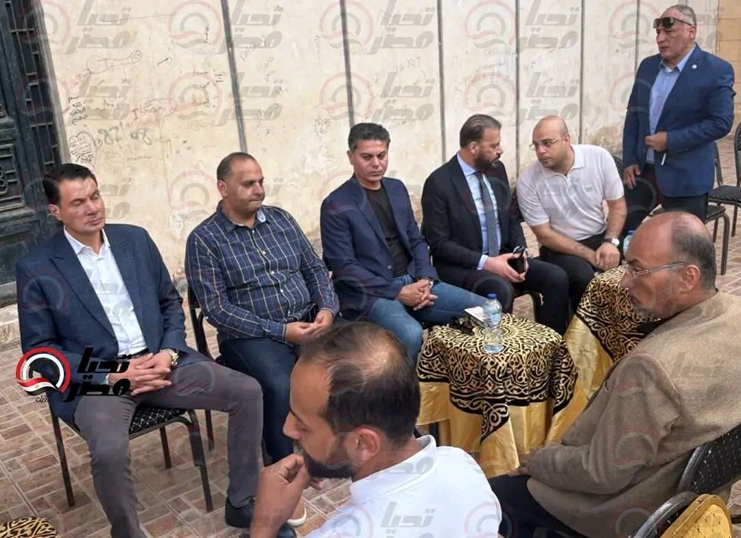 العريبى والبرى نواب مستقبل وطن بالشيوخ يقدمون واجب العزاء فى ضحايا حريق مصنع النسيج بالمحلة - الخليج الان