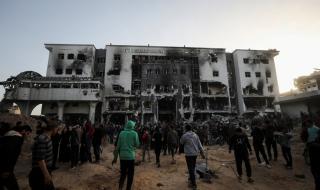الدفاع المدني بغزة: الآليات الإسرائيلية سحقت الجثث في مجمع الشفاء