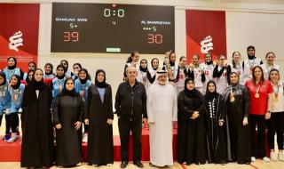 «الشارقة للمرأة» يتوّج بدوري الشابات والناشئات للسلة