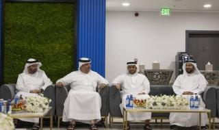 محمد بن حميد يفتتح بطولة الشارقة الرياضية للبادل
