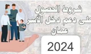 لينك فعال spf.gov.om.. رابط التسجيل في منفعة دخل الأسرة سلطنة عمان 2024 وأهم الشروط المطلوبة للتقديم عبر صندوق الحماية الاجتماعية