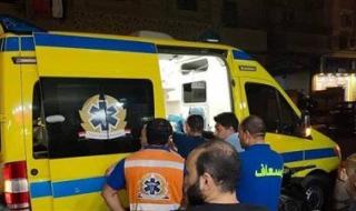 إصابة 4 أشخاص في حادث تصادم بالقنطرة شرق بالإسماعيلية - الخليج الان