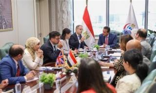 وزير الصحة يبحث مع سفير المملكة المتحدة لدى مصر سبل تعزيز التعاون والاستثمار في القطاع الصحي - الخليج الان