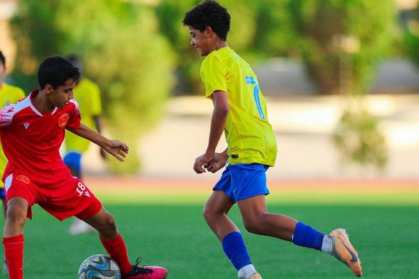 جونيور نجل رونالدو يفتتح مشواره مع براعم النصر بالفوز على القادسية 6/0