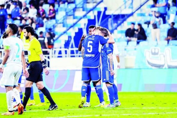 النصر وبني ياس يهزمان حتا والإمارات