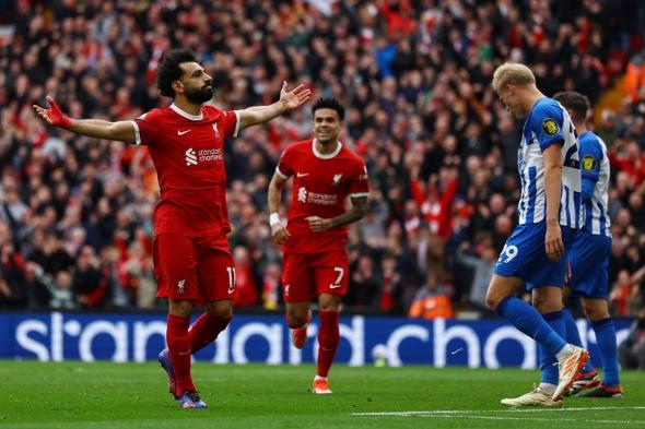 محمد صلاح يقود ليفربول لفوز صعب على برايتون (فيديو)