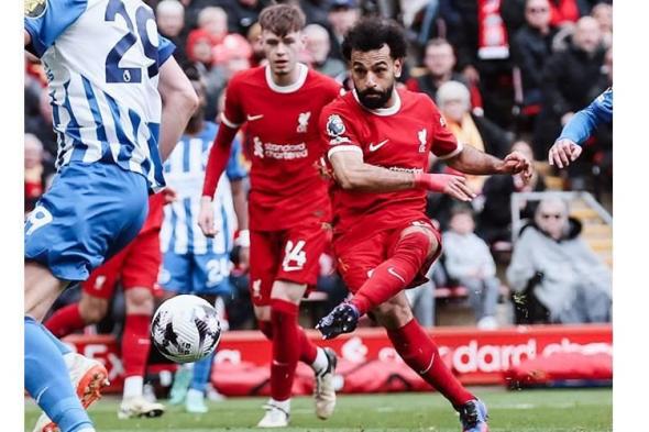 محمد صلاح يقود ليفربول للفوز على برايتون