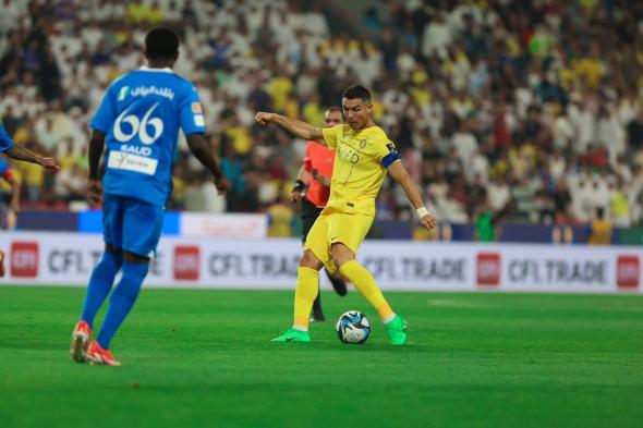 غضب واعتراضات.. رونالدو يفسد هدفا للنصر في مرمى الهلال (فيديو)