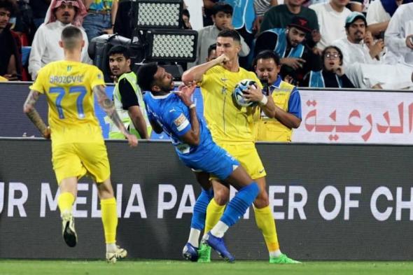 رونالدو كاد يتسبب بكارثة في «سوبر» الهلال والنصر