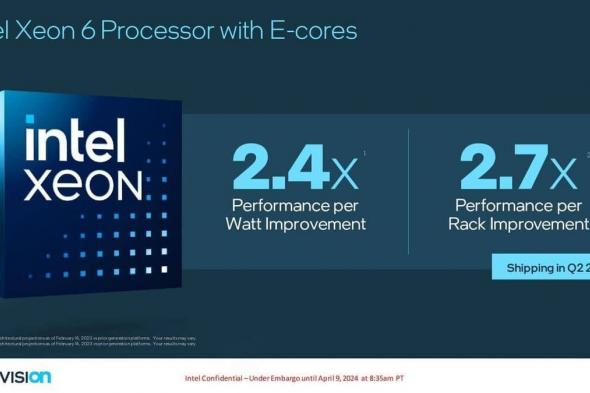 إعادة تسمية معالجات إنتل Xeon Scalable من الجيل القادم باسم Xeon 6 - موقع الخليج الان