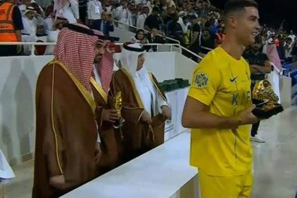 تفاعل واسع مع ظهور لقطة لرونالدو و الأمير محمد بن سلمان بعد مباراة النصر والهلال.. اتفرج