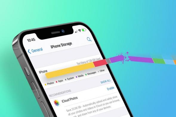 طريقتان للحصول على المزيد من مساحة التخزين في آيفون